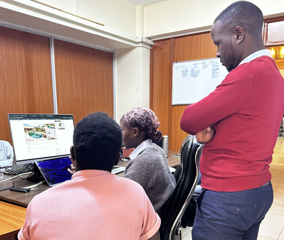 Our software engineers collaborating